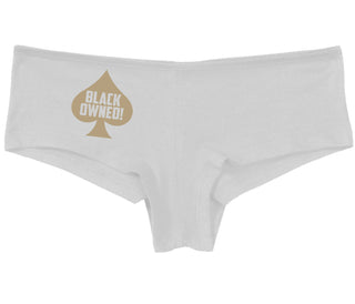 Black Owned - Queen of Spades - White Boy Short