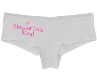 Bless This Meal - White Boy Short