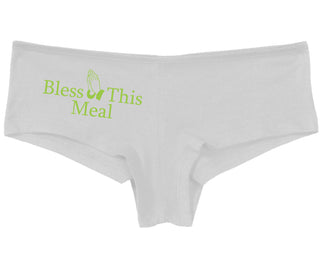 Bless This Meal - White Boy Short