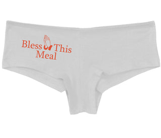 Bless This Meal - White Boy Short