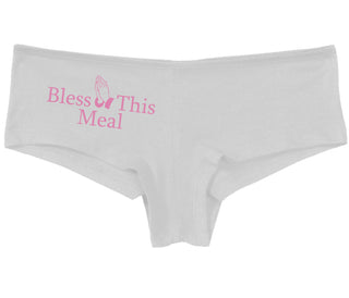 Bless This Meal - White Boy Short
