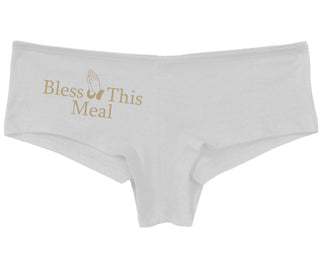 Bless This Meal - White Boy Short