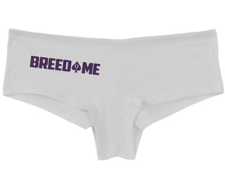 Breed Me - Queen of Spades - White Boy Short