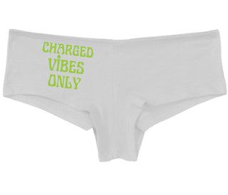 Charged Vibes Only - White Boy Short