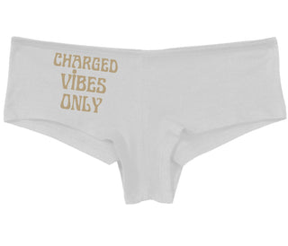 Charged Vibes Only - White Boy Short