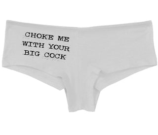 Choke Me With Your Big Cock - White Boy Short