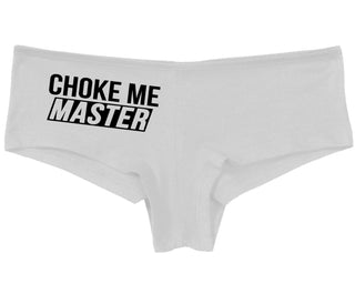 Choke Me Master - White Boy Short