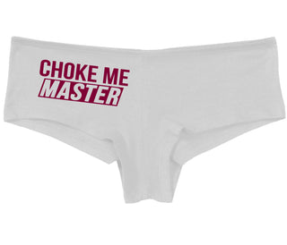Choke Me Master - White Boy Short