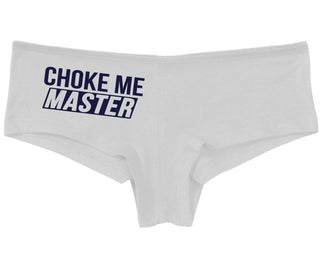 Choke Me Master - White Boy Short