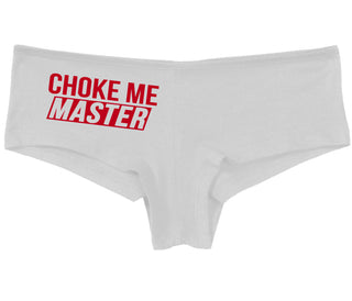 Choke Me Master - White Boy Short