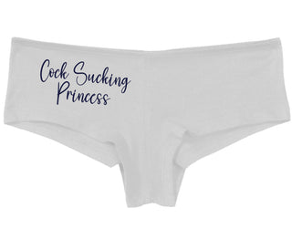Cock Sucking Princess - White Boy Short
