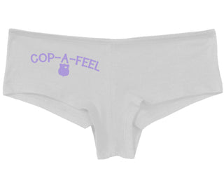 Cop A Feel - LEO Love - White Boy Short