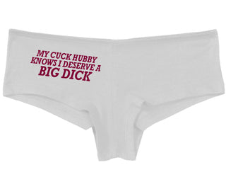 My Cuck Husband Knows I Deserve A Big Dick - White Boy Short