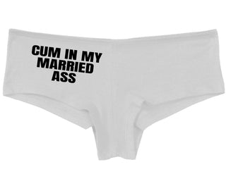 Cum In My Married Ass - White Boy Short