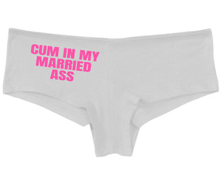 Cum In My Married Ass - White Boy Short