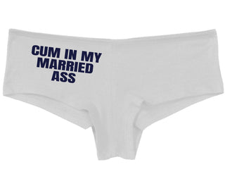 Cum In My Married Ass - White Boy Short