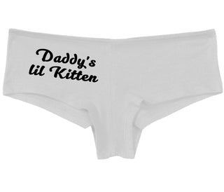 Daddys Little Kitten - White Boy Short