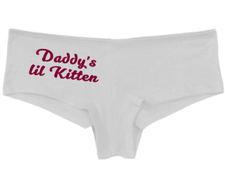 Daddys Little Kitten - White Boy Short