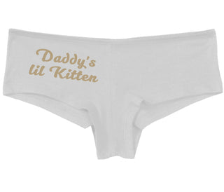 Daddys Little Kitten - White Boy Short