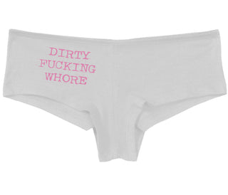Dirty Fucking Whore - White Boy Short