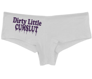 Dirty Little Cumslut - White Boy Short