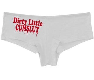 Dirty Little Cumslut - White Boy Short