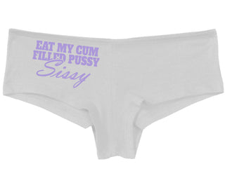 Eat My Cum Filled Pussy Sissy  Cuck - White Boy Short