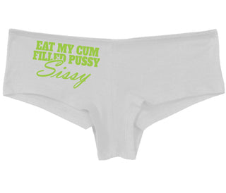 Eat My Cum Filled Pussy Sissy  Cuck - White Boy Short