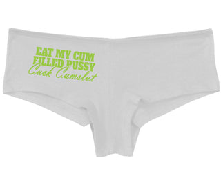 Eat My Cum Filled Pussy  Cuck Cumslut - White Boy Short