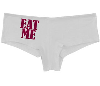 Eat Me - White Boy Short