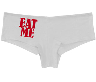 Eat Me - White Boy Short