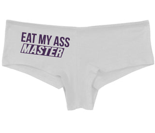 Eat My Ass Master - White Boy Short