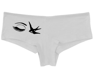 I Swallow - Eye Bird - White Boy Short