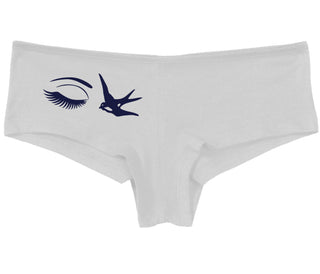 I Swallow - Eye Bird - White Boy Short