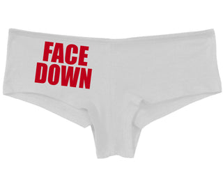 Face Down - White Boy Short