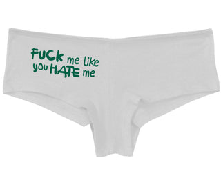 Fuck Me Like You Hate Me - White Boy Short