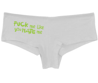 Fuck Me Like You Hate Me - White Boy Short