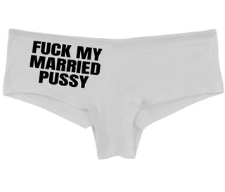 Fuck My Married Pussy - White Boy Short