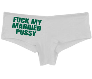 Fuck My Married Pussy - White Boy Short