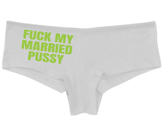 Fuck My Married Pussy - White Boy Short