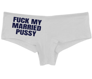 Fuck My Married Pussy - White Boy Short