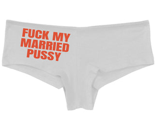 Fuck My Married Pussy - White Boy Short