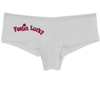 Feeling Lucky Shamrock - White Boy Short