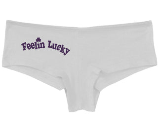 Feeling Lucky Shamrock - White Boy Short