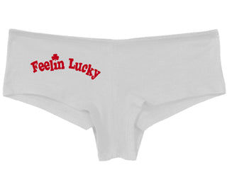 Feeling Lucky Shamrock - White Boy Short