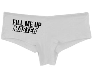 Fill Me Up Master - White Boy Short
