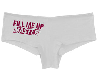 Fill Me Up Master - White Boy Short