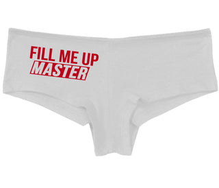 Fill Me Up Master - White Boy Short