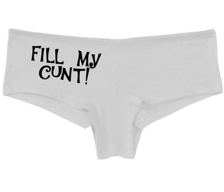 Fill My Cunt - White Boy Short