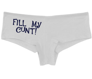 Fill My Cunt - White Boy Short